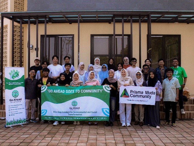 Go Ahead Indonesia Goes to Community: Training Climate Resilience & Aksi Tanam Pohon di Taman Kehati Bandung bersama Prisma Muda Community